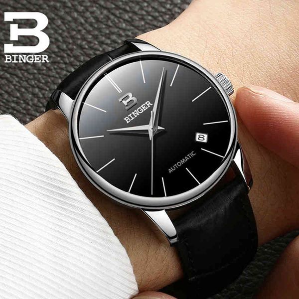 2019 new binger mechanical watches men mark luxury gentlemen automatic saffier polshorlogie male watertight reloj hombre, Slivery;brown
2019 new binger mechanical watches men mark luxury gentlemen automatic saffier polshorlogie male watertight reloj hombre, Slivery;brown
