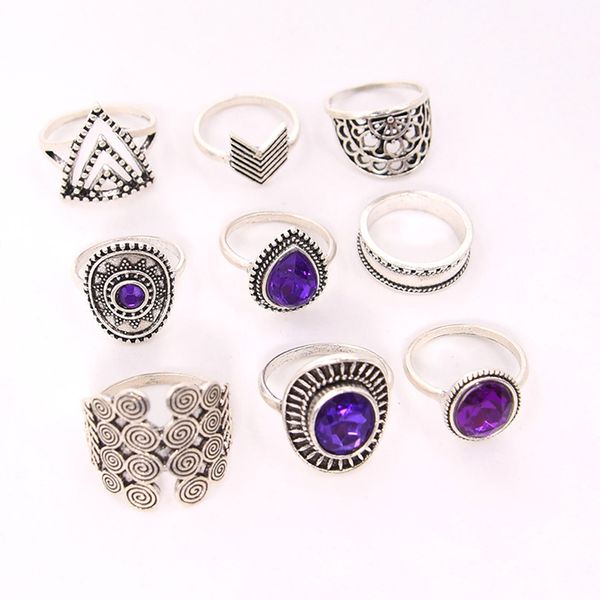 fan shaped water drop amethyst band rings fashion light luxury simple diamond emerald joint-rings geometric hollow triangle rhinestone inlai, Silver
fan shaped water drop amethyst band rings fashion light luxury simple diamond emerald joint-rings geometric hollow triangle rhinestone inlai, Silver