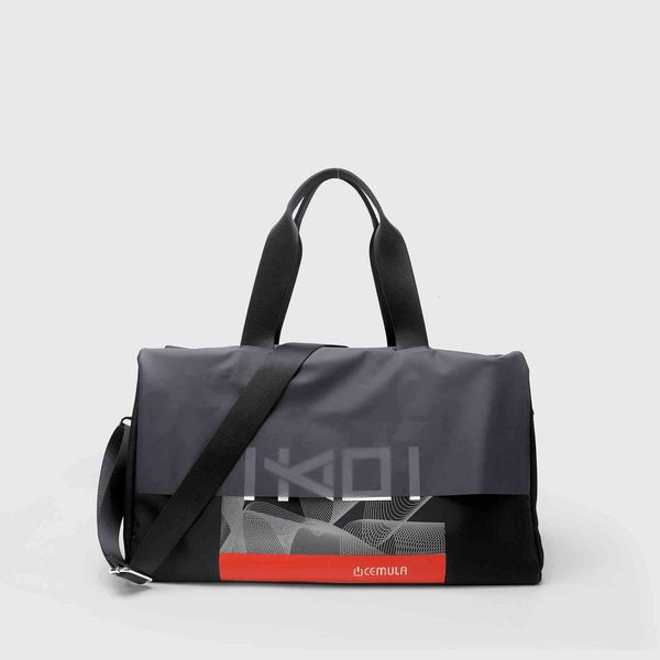 handbag large capacity waterproof oxford cloth with leather luggage bag for short distance travel, Black;red
handbag large capacity waterproof oxford cloth with leather luggage bag for short distance travel, Black;red