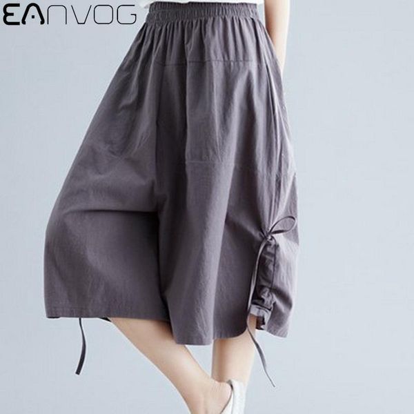 women's pants & capris women summer wide leg high waist loose seven points casual cotton and linen ethnic style bottom femme trousers f, Black;white
women's pants & capris women summer wide leg high waist loose seven points casual cotton and linen ethnic style bottom femme trousers f, Black;white