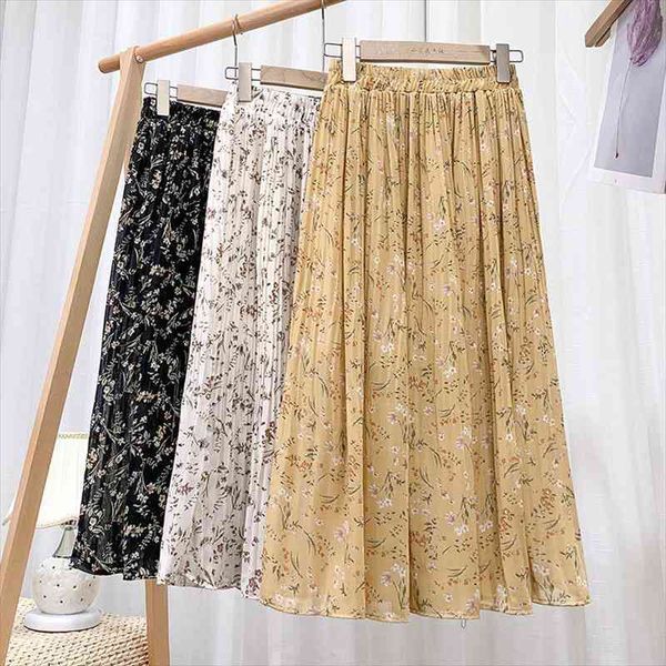 spring summer women floral a line skirt elegant pleated midi skirts elastic high waist female tutu tulle skirts, Black
spring summer women floral a line skirt elegant pleated midi skirts elastic high waist female tutu tulle skirts, Black