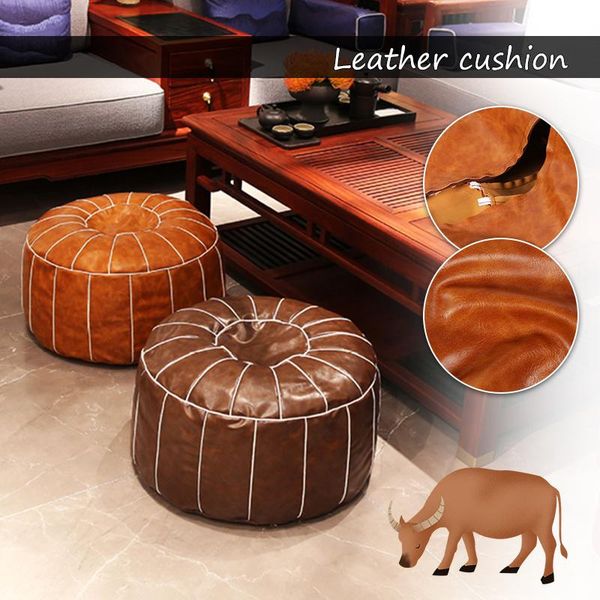 cushion/decorative pillow moroccan pu leather pouf embroider craft hassock ottoman footstool round large artificial unstuffed cushion
cushion/decorative pillow moroccan pu leather pouf embroider craft hassock ottoman footstool round large artificial unstuffed cushion