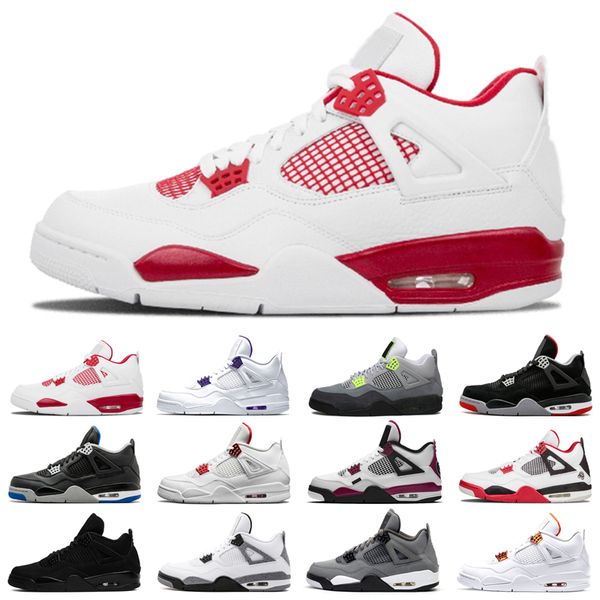 4s man basketball shoes fashion black taupe haze court purple alternate diy fire red lightning neon orange white cement oreo pine trainers c
4s man basketball shoes fashion black taupe haze court purple alternate diy fire red lightning neon orange white cement oreo pine trainers c