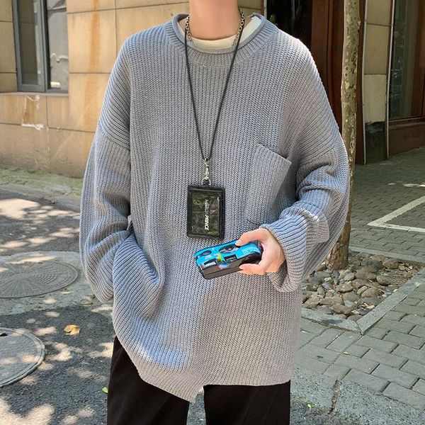 men's sweaters 2021 winter loose long sleeve wool clothes grey/blue/black coats homme cashmere pullover in warm knitting -3xl, White;black
men's sweaters 2021 winter loose long sleeve wool clothes grey/blue/black coats homme cashmere pullover in warm knitting -3xl, White;black