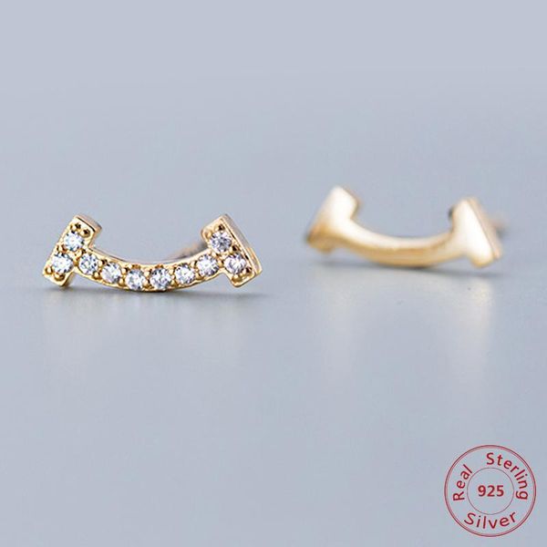 100% real. 925 sterling mini full cubic zirconia smile earrings small geometric stud for women cz earring jewelry, Golden;silver
100% real. 925 sterling mini full cubic zirconia smile earrings small geometric stud for women cz earring jewelry, Golden;silver
