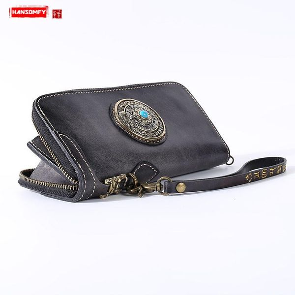 wallets retro handmade wallet men and women long zipper purse youth origional card holder clutch bag cross genuine leather, Red;black
wallets retro handmade wallet men and women long zipper purse youth origional card holder clutch bag cross genuine leather, Red;black