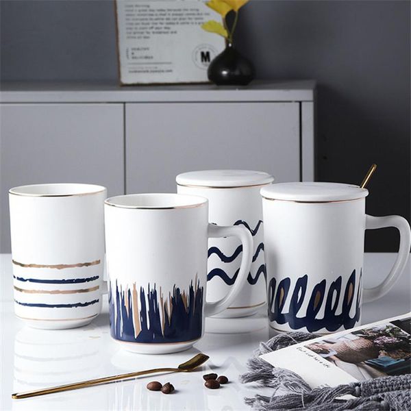 mugs nordic ceramic minimalist coffee mug with lid and spoon large capacity white porcelain office teacup household milk juice cup
mugs nordic ceramic minimalist coffee mug with lid and spoon large capacity white porcelain office teacup household milk juice cup