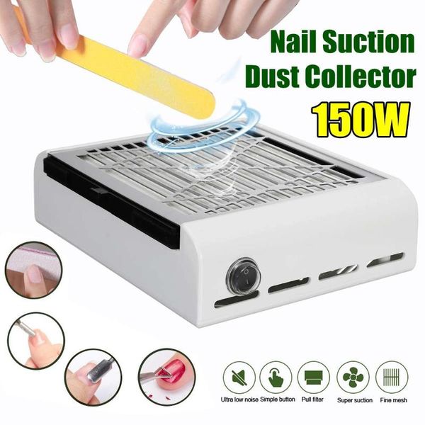 nail art equipment 150w dust collector vacuum cleaner salon powerful power fan cleaner, reusable filter, Silver
nail art equipment 150w dust collector vacuum cleaner salon powerful power fan cleaner, reusable filter, Silver