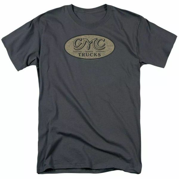 GMC Vintage Oval Logo T Shirt Mens Licensed Classic Car Auto Trucks Tee Charcoal, White;black
GMC Vintage Oval Logo T Shirt Mens Licensed Classic Car Auto Trucks Tee Charcoal, White;black