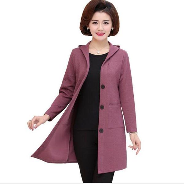 women's trench coats 2021 autumn middle-aged women coat plue size 4xl loose medium long hooded cotton casual female windbreaker, Tan;black
women's trench coats 2021 autumn middle-aged women coat plue size 4xl loose medium long hooded cotton casual female windbreaker, Tan;black