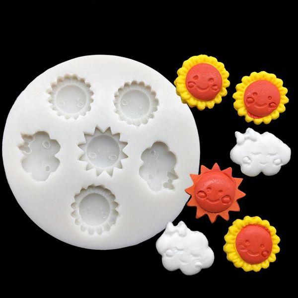 baking moulds cartoon sun cloud shape silicone mold sugarcraft chocolate cupcake fondant cake decorating tools
baking moulds cartoon sun cloud shape silicone mold sugarcraft chocolate cupcake fondant cake decorating tools