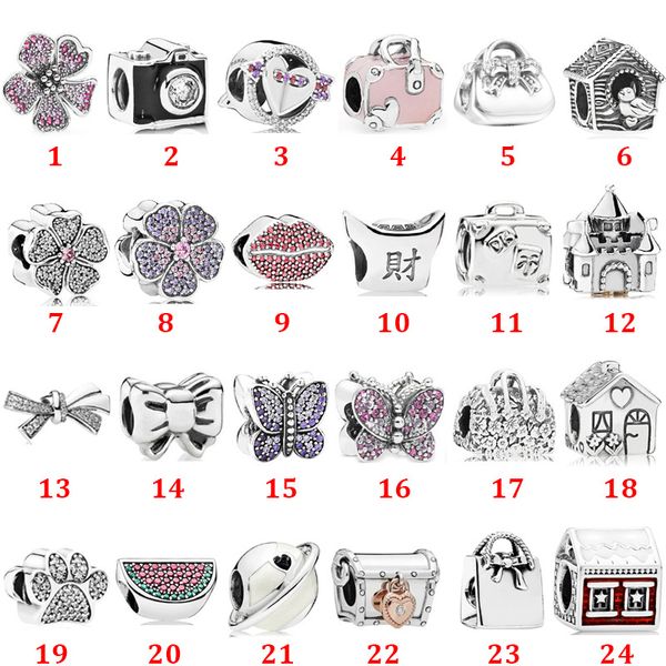 925 sterling silver camera earth house gift box bow knot fixed string hanging pieces diy beads charm bead fit pandora bracelet necklace jewe, Black
925 sterling silver camera earth house gift box bow knot fixed string hanging pieces diy beads charm bead fit pandora bracelet necklace jewe, Black