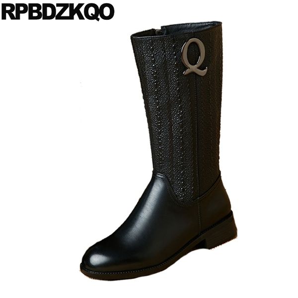 boots fur block brown winter embellished side zip women fashion chunky metal shoes mid calf genuine leather black round toe upas
boots fur block brown winter embellished side zip women fashion chunky metal shoes mid calf genuine leather black round toe upas