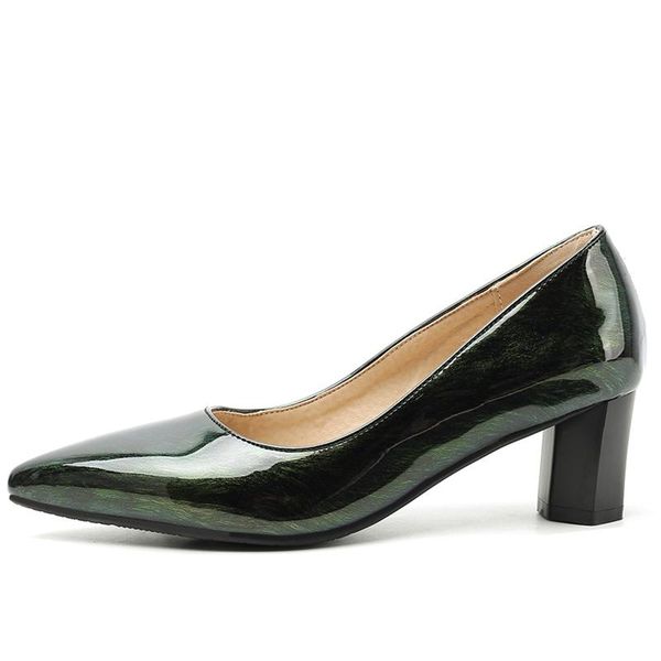 fashion patent leather heels shoes design casual brand pointed toe pumps women large size green red office wedding dress, Black
fashion patent leather heels shoes design casual brand pointed toe pumps women large size green red office wedding dress, Black