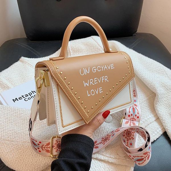 evening bags vintage contrast color crossbody for women pu leather travel handbag female embroidery wide shoulder messenger bag
evening bags vintage contrast color crossbody for women pu leather travel handbag female embroidery wide shoulder messenger bag