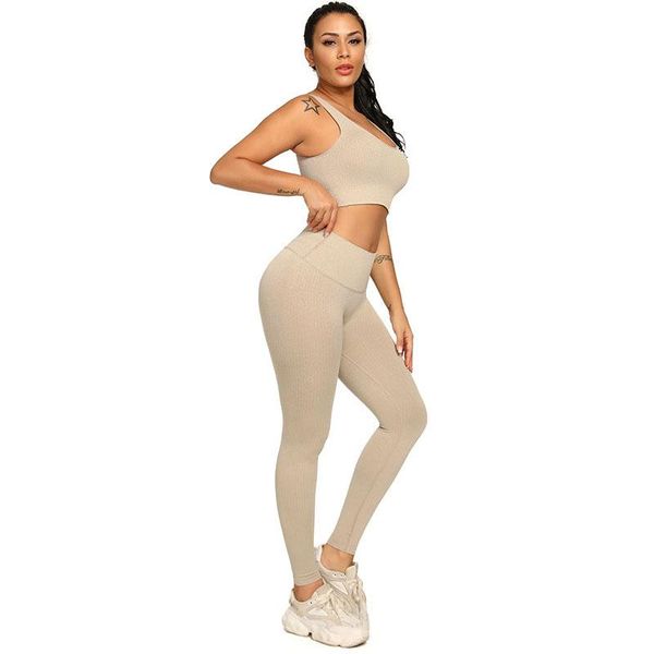 yoga outfit knitted rib quick drying seamless suit women's padded push up sports bra fitness breathable soft leggings 2 pices set
yoga outfit knitted rib quick drying seamless suit women's padded push up sports bra fitness breathable soft leggings 2 pices set