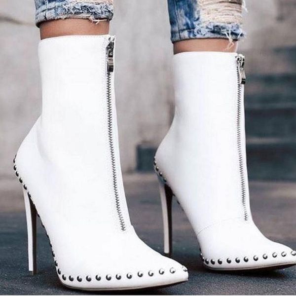 women sandals pu slip on 11.5cm thin heels high pointed toe rivet shallow shoes sandalias mujer 2021 size 35-42, Black
women sandals pu slip on 11.5cm thin heels high pointed toe rivet shallow shoes sandalias mujer 2021 size 35-42, Black