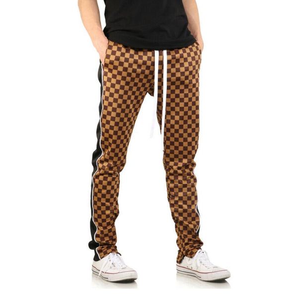 fashion men plaid pants sport pencil casual long trousers gym slim fit drawstring running joggers sweatpants men's, Black
fashion men plaid pants sport pencil casual long trousers gym slim fit drawstring running joggers sweatpants men's, Black