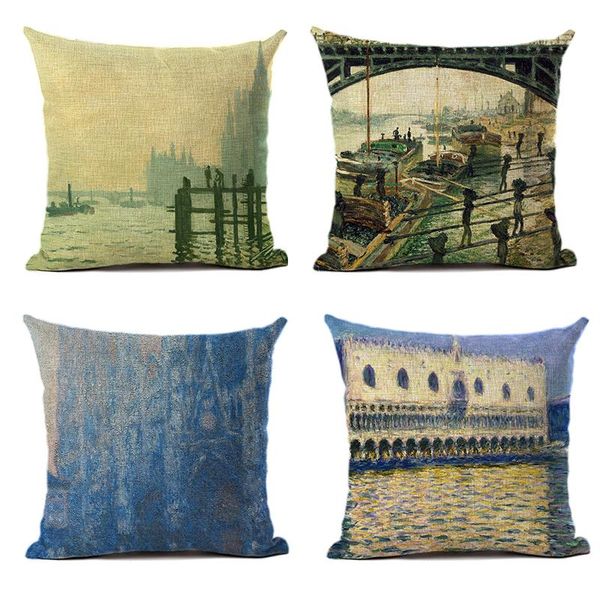 cushion/decorative pillow 18inx18in throw case art vintage cushion cover monet osherova church oil painting pattern building decoration
cushion/decorative pillow 18inx18in throw case art vintage cushion cover monet osherova church oil painting pattern building decoration