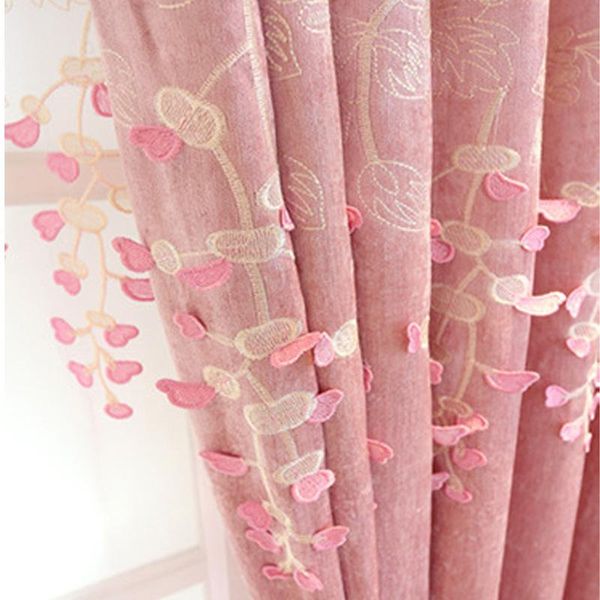 chenille high shading three-dimensional embossed pink embroidered cloth bedroom and living room curtain customization & drapes
chenille high shading three-dimensional embossed pink embroidered cloth bedroom and living room curtain customization & drapes