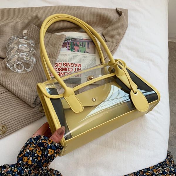 evening bags transparent jelly bag women shoulder large capacity handbags summer travel beach handbag women's tote purse
evening bags transparent jelly bag women shoulder large capacity handbags summer travel beach handbag women's tote purse