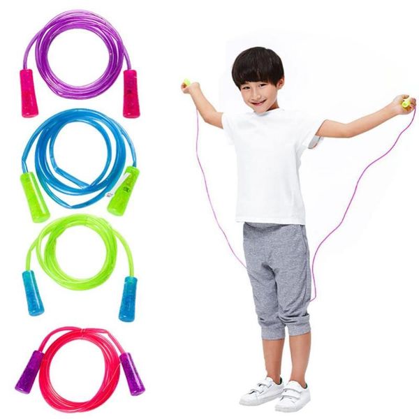 jump ropes kids sport toys novelty led flashing glowing skipping rope game luminous exercise light up for children
jump ropes kids sport toys novelty led flashing glowing skipping rope game luminous exercise light up for children