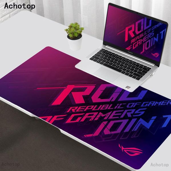 mouse pads & wrist rests rog asus logo 90x40cm xxl rubber super large pc mousepad gamer gaming xl desk keyboard mat for computer laptop 
mouse pads & wrist rests rog asus logo 90x40cm xxl rubber super large pc mousepad gamer gaming xl desk keyboard mat for computer laptop