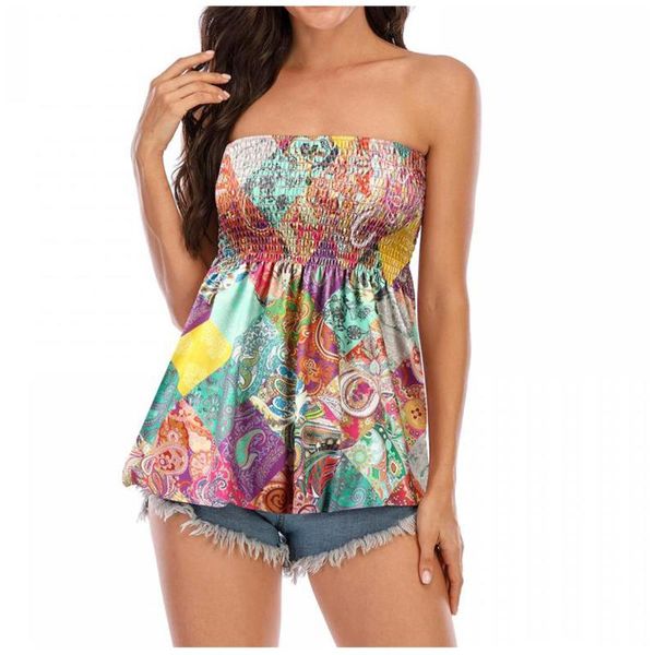 women's blouses & shirts slim off-shoulder blouse women 2021 summer sleeveless plus size female shirt casual tunic blusa feminina, White
women's blouses & shirts slim off-shoulder blouse women 2021 summer sleeveless plus size female shirt casual tunic blusa feminina, White