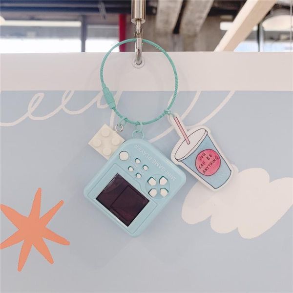 keychains mix 9 style creative mini tetris game console keychain for women bag charm schoolbag pendant decoration car key accessories, Silver
keychains mix 9 style creative mini tetris game console keychain for women bag charm schoolbag pendant decoration car key accessories, Silver