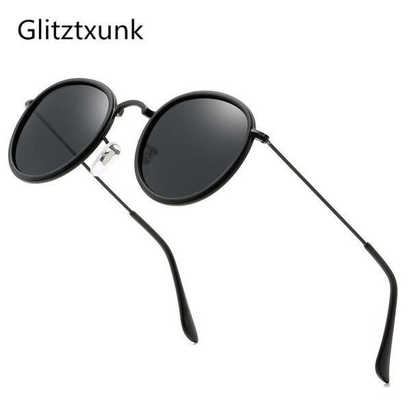 sunglasses polarized men women round brand design vintage sun glasses retro driving black frame eyewear uv400, White;black
sunglasses polarized men women round brand design vintage sun glasses retro driving black frame eyewear uv400, White;black