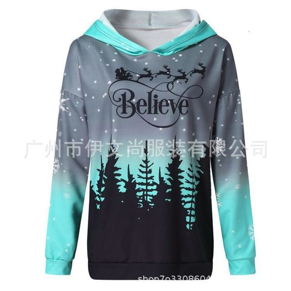 2021 fashion autumn winter long sleeve hooded christmas seri street trendsetter women's sweater, Black
2021 fashion autumn winter long sleeve hooded christmas seri street trendsetter women's sweater, Black