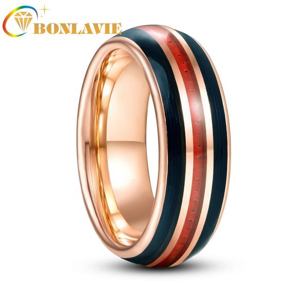 wedding rings 8mm electric gold inlaid black guitar strings red carbon fiber dome tungsten carbide ring men's fashion jewelry gift, Slivery;golden
wedding rings 8mm electric gold inlaid black guitar strings red carbon fiber dome tungsten carbide ring men's fashion jewelry gift, Slivery;golden