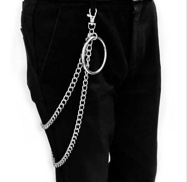 keychains 65cm big circle double pants chain rock punk trendy denim key ring clip hip hop, Silver
keychains 65cm big circle double pants chain rock punk trendy denim key ring clip hip hop, Silver