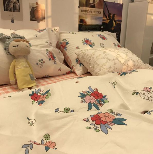 bedding sets classic pastoral flower set adult,single double cotton twin full home textile bed sheet pillow case quilt cover
bedding sets classic pastoral flower set adult,single double cotton twin full home textile bed sheet pillow case quilt cover