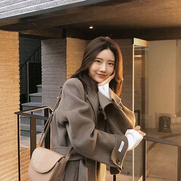 women's wool & blends nicesense casaco feminino women coat 2021 abrigos mujer sobretudo poncho inverno manteau femme plus size, Black
women's wool & blends nicesense casaco feminino women coat 2021 abrigos mujer sobretudo poncho inverno manteau femme plus size, Black