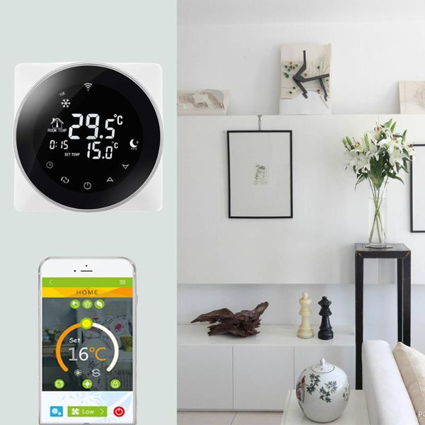 smart home control wifi thermostat 3a water heating abs programmable temperature controller digital lcd ntc sensor
smart home control wifi thermostat 3a water heating abs programmable temperature controller digital lcd ntc sensor