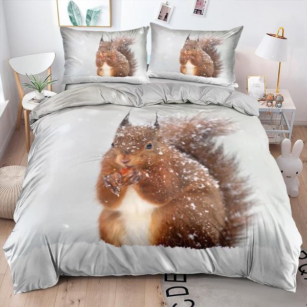 custom animal bedding sets gray quilt covers pillow cases comforter cover full twin single double size squirrel bedclothes
custom animal bedding sets gray quilt covers pillow cases comforter cover full twin single double size squirrel bedclothes