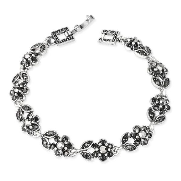 charm bracelets exquisite roman crystal simple zircon bracelet retro national style flower women's fashion jewelry, Golden;silver
charm bracelets exquisite roman crystal simple zircon bracelet retro national style flower women's fashion jewelry, Golden;silver