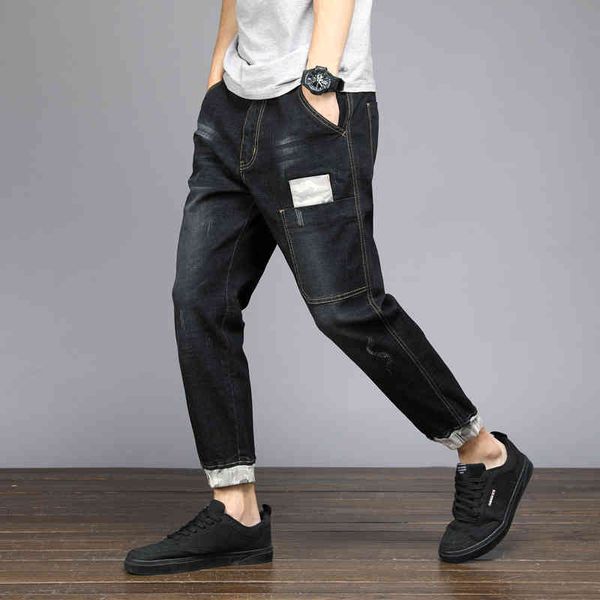 men's jeans plus size 28-48 men jeans slim ankle-length pants casual slim fit straight high stretch feet skinny black vlte, Blue
men's jeans plus size 28-48 men jeans slim ankle-length pants casual slim fit straight high stretch feet skinny black vlte, Blue