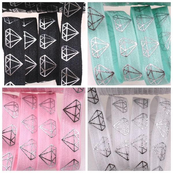 100yards 5/8" silver foil diamond foe ribbon jewel diamonds fold over elastic welcome custom design, Pink;blue
100yards 5/8" silver foil diamond foe ribbon jewel diamonds fold over elastic welcome custom design, Pink;blue