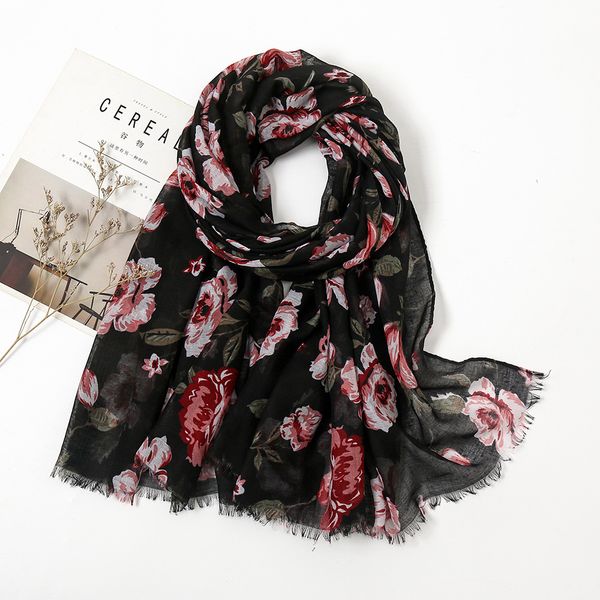 shawls cross-border autumn and winter new european american fashion voile printed scarf burrs cotton linen rose black shawl no. 4, Blue;gray
shawls cross-border autumn and winter new european american fashion voile printed scarf burrs cotton linen rose black shawl no. 4, Blue;gray
