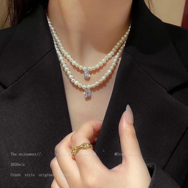pendant necklaces lovoacc temperament sparkly cz cubic zirconia love heart necklace for women irregular freshwater pearl choker, Silver 
pendant necklaces lovoacc temperament sparkly cz cubic zirconia love heart necklace for women irregular freshwater pearl choker, Silver