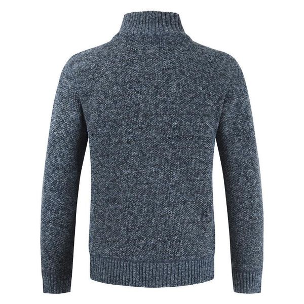 men's sweaters sweater coat fashion patchwork cardigan men knitted jacket slim fit stand collar thick warm coats, White;black
men's sweaters sweater coat fashion patchwork cardigan men knitted jacket slim fit stand collar thick warm coats, White;black