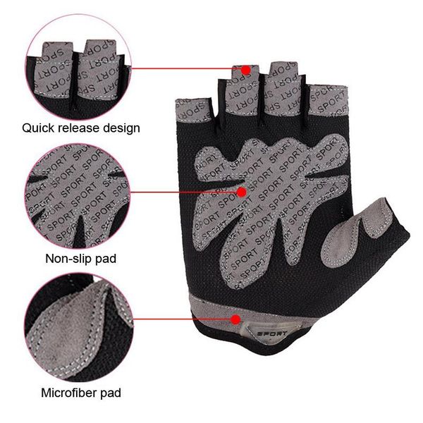 gym gloves women men anti-slip breathable dumbbells weightlifting fitness sport rw elbow & knee pads, Black;gray
gym gloves women men anti-slip breathable dumbbells weightlifting fitness sport rw elbow & knee pads, Black;gray