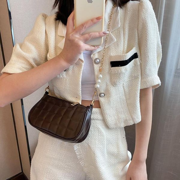 summer texture chocolate color pattern female bag shoulder fashion underarm chain cute small handbag totes
summer texture chocolate color pattern female bag shoulder fashion underarm chain cute small handbag totes