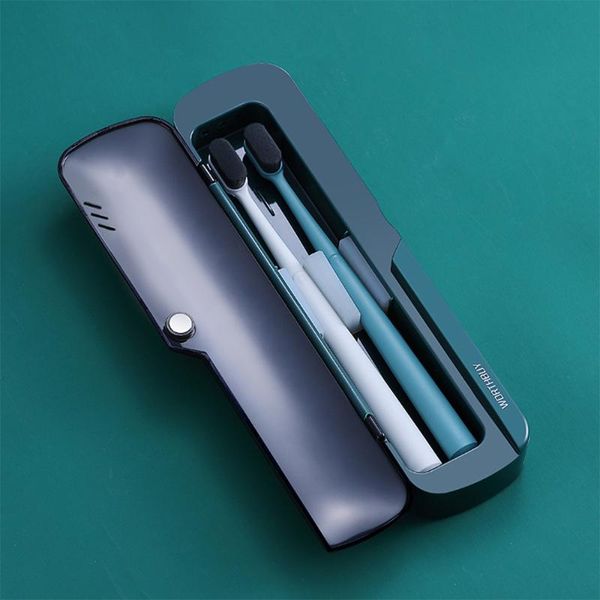 toothbrush holders disinfection box portable holder travel case for home bathroom accessories kitchen
toothbrush holders disinfection box portable holder travel case for home bathroom accessories kitchen