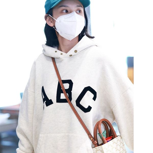 factory outlet factory luxury brand hoodie and jacket coats song zuer star same korean version simple letter printing loose pullover medium, Black
factory outlet factory luxury brand hoodie and jacket coats song zuer star same korean version simple letter printing loose pullover medium, Black