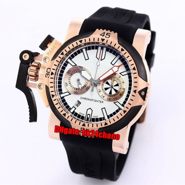 16 style high-quality watches chronofighter left hand rose gold quartz chronograph mens watch white dial rubber strap gents sports wristwatc, Slivery;brown
16 style high-quality watches chronofighter left hand rose gold quartz chronograph mens watch white dial rubber strap gents sports wristwatc, Slivery;brown