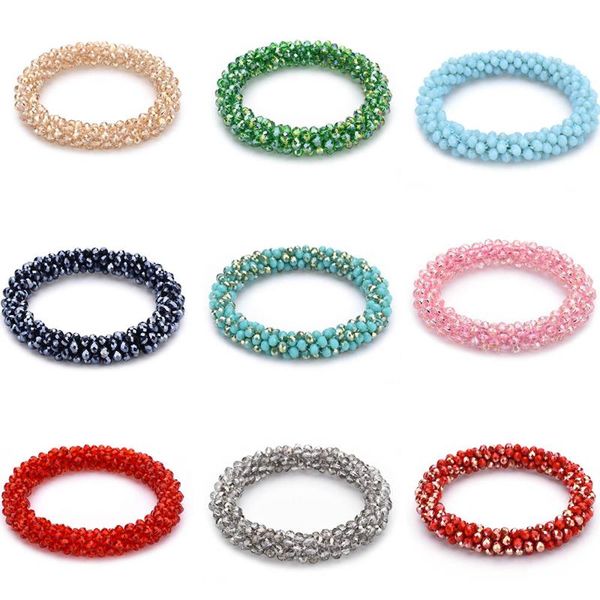 charm multicolor crystal strand beads bracelet bangles for women stretch annulus jewelry wholesale bulk pulseras mujer bracelets, Golden;silver
charm multicolor crystal strand beads bracelet bangles for women stretch annulus jewelry wholesale bulk pulseras mujer bracelets, Golden;silver