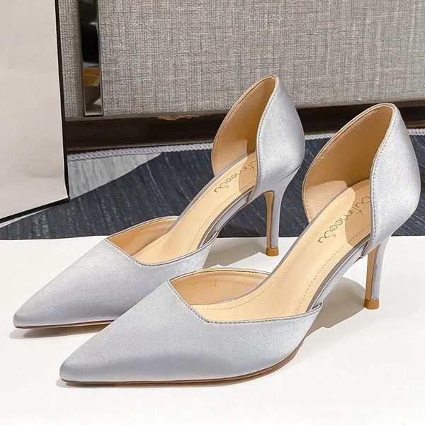 dress shoes candy color thin high heels woman stiletto pointed toe satin silk pumps women formal office work patry o0001, Black
dress shoes candy color thin high heels woman stiletto pointed toe satin silk pumps women formal office work patry o0001, Black